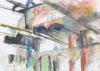 Image 2 of Saint Peter's Seminary Drawing Three - Charcoal, Soft Pastels and Pencil on Paper