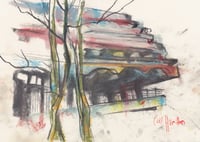 Image 2 of Saint Peter's Seminary Drawing Four - Charcoal, Soft Pastels and Pencil on Paper