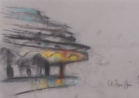 Image 2 of Saint Peter's Seminary Drawing Six - Charcoal, Soft Pastels and Coloured Pencil on Paper 