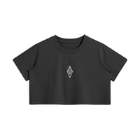 Image 1 of MODAPIT - LOGO CROP TOP - 200GSM Women's Crop Top T-shirt
