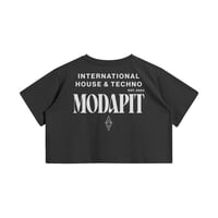 Image 2 of MODAPIT - LOGO CROP TOP - 200GSM Women's Crop Top T-shirt