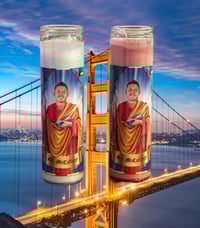 Image 1 of Christian McCaffrey Candle St. McCaffrey. The Original candles.