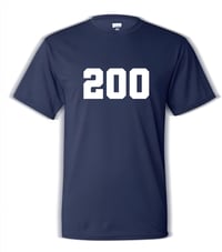 Image 1 of Chad Powers Performance T-Shirt unisex Navy Blue