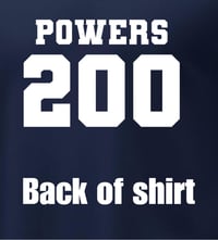 Image 3 of Chad Powers Performance T-Shirt unisex Navy Blue
