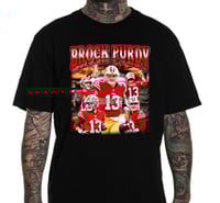 Image 1 of Brock Purdy 90’s 49ers Throwback Tshirt