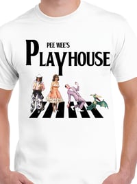 Image 2 of Pee Wee’s Playhouse Abbey Road collection Unisex. Pee Wee’s Big adventure
