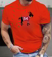 Image 2 of 49ers GOAT T-Shirts with choice of numbers or custom
