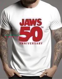 Image 3 of Jaws 50th anniversary unisex Tshirt Jaws Movie