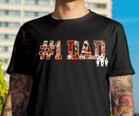 Image 3 of 49ers Fathers Day Tshirt #1 dad (Custom families images available)