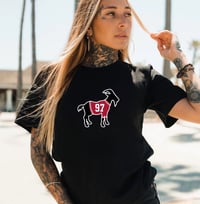 Image 4 of 49ers GOAT T-Shirts with choice of numbers or custom