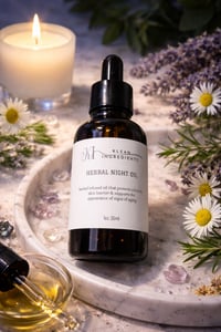 Image 1 of HERBAL NIGHT  FACIAL OIL  before anti aging night oil