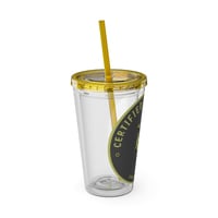 Image 5 of Certified Silly Goose Plastic Tumbler with Straw