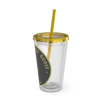 Image 7 of Certified Silly Goose Plastic Tumbler with Straw