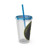 Image 11 of Certified Silly Goose Plastic Tumbler with Straw