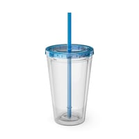 Image 12 of Certified Silly Goose Plastic Tumbler with Straw