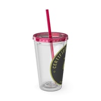 Image 14 of Certified Silly Goose Plastic Tumbler with Straw