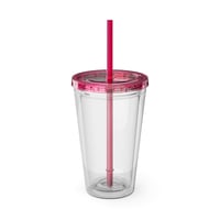 Image 15 of Certified Silly Goose Plastic Tumbler with Straw