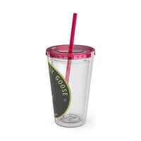 Image 16 of Certified Silly Goose Plastic Tumbler with Straw