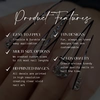 Image 7 of BTS KIM TAEYUNG V NAIL DECALS 