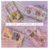 Image 8 of ⋆˚࿔ custom decoden/resin phonecases ( READ DESC )