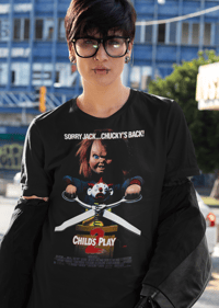 Image 1 of Horror Doll T‑Shirt