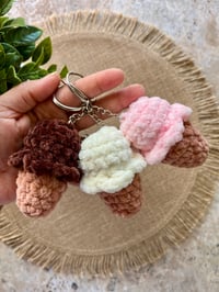 Image 2 of Ice Cream Keychain Bag Charm