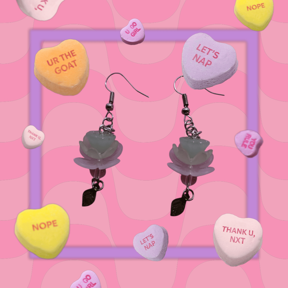 Image of LOTUS BLOSSOM EARRINGS