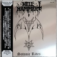 Image 1 of HELLHAMMER - SATANIC RITES 12"LP (REMASTERED)