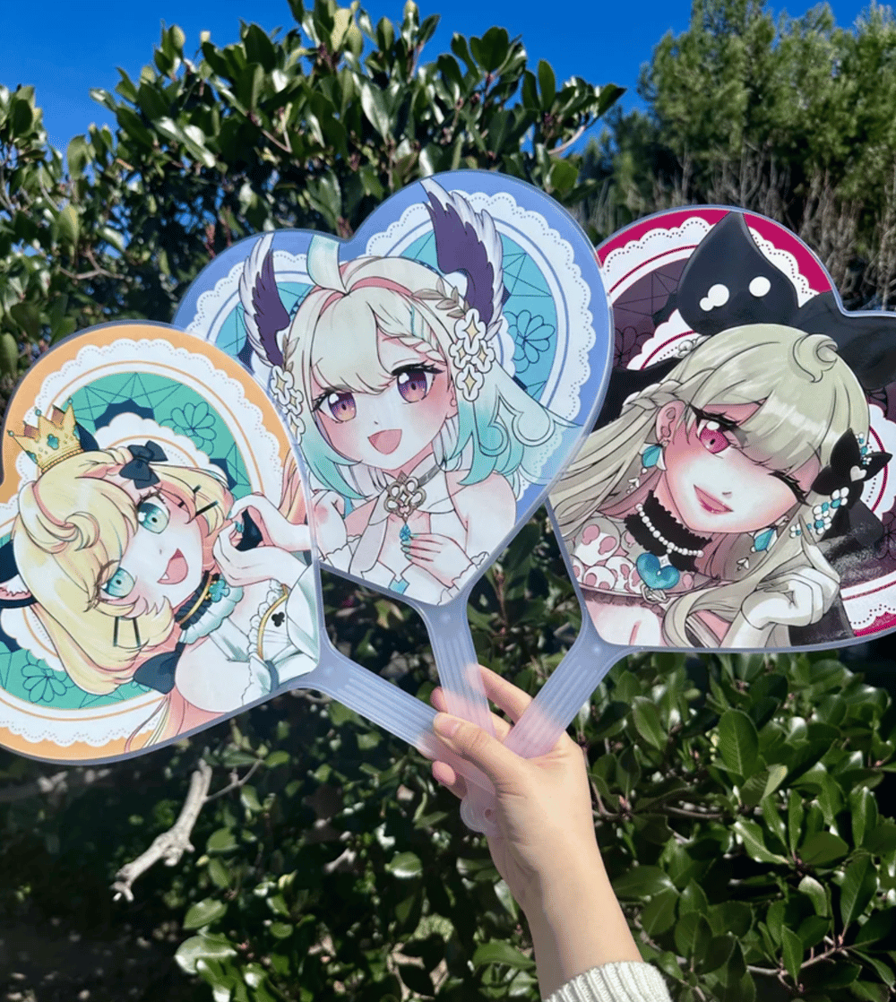 Image of Heart Fans [Large]