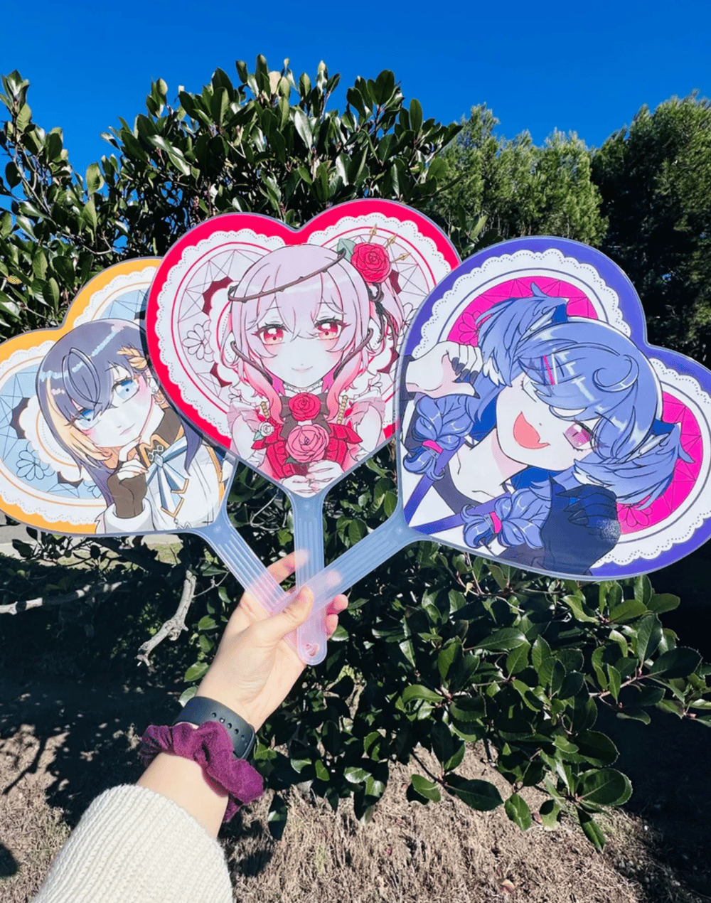 Image of Heart Fans [Large]