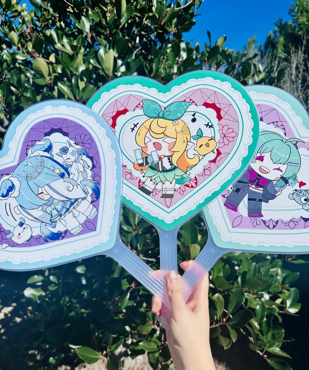 Image of Heart Fans [Large]