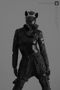 MONOGURUI poncho: (POWER IS VOGUE)(ii)