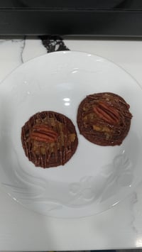 German Chocolate cookies 