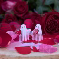 Image 1 of Blushing Valentine Mini Ghosties