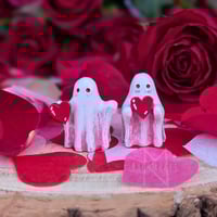 Image 2 of Blushing Valentine Mini Ghosties