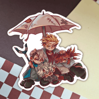 Enjin children sticker | Gachiakuta 