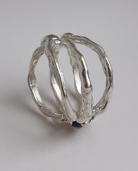 Image 2 of sapphire spider ring