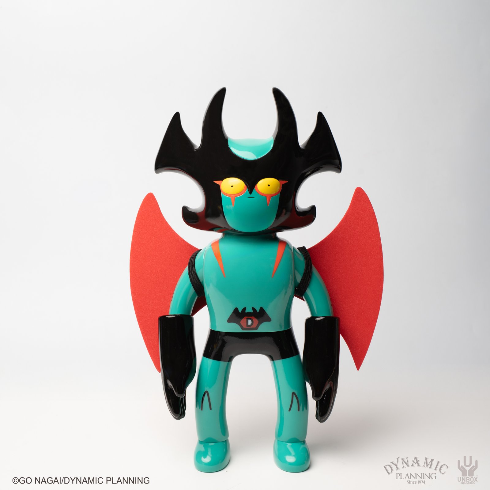 もあねこ 朱 永井豪エキスポ ハイロソフビ デビルマン MORE-CATS Unbox Industries — DEVILMAN x MR NOBODIES OFFICIAL CROSSOVER