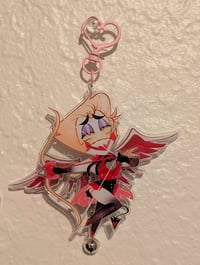 Image 3 of [Pre Order] Adam & Lucifer V-Day Keychains