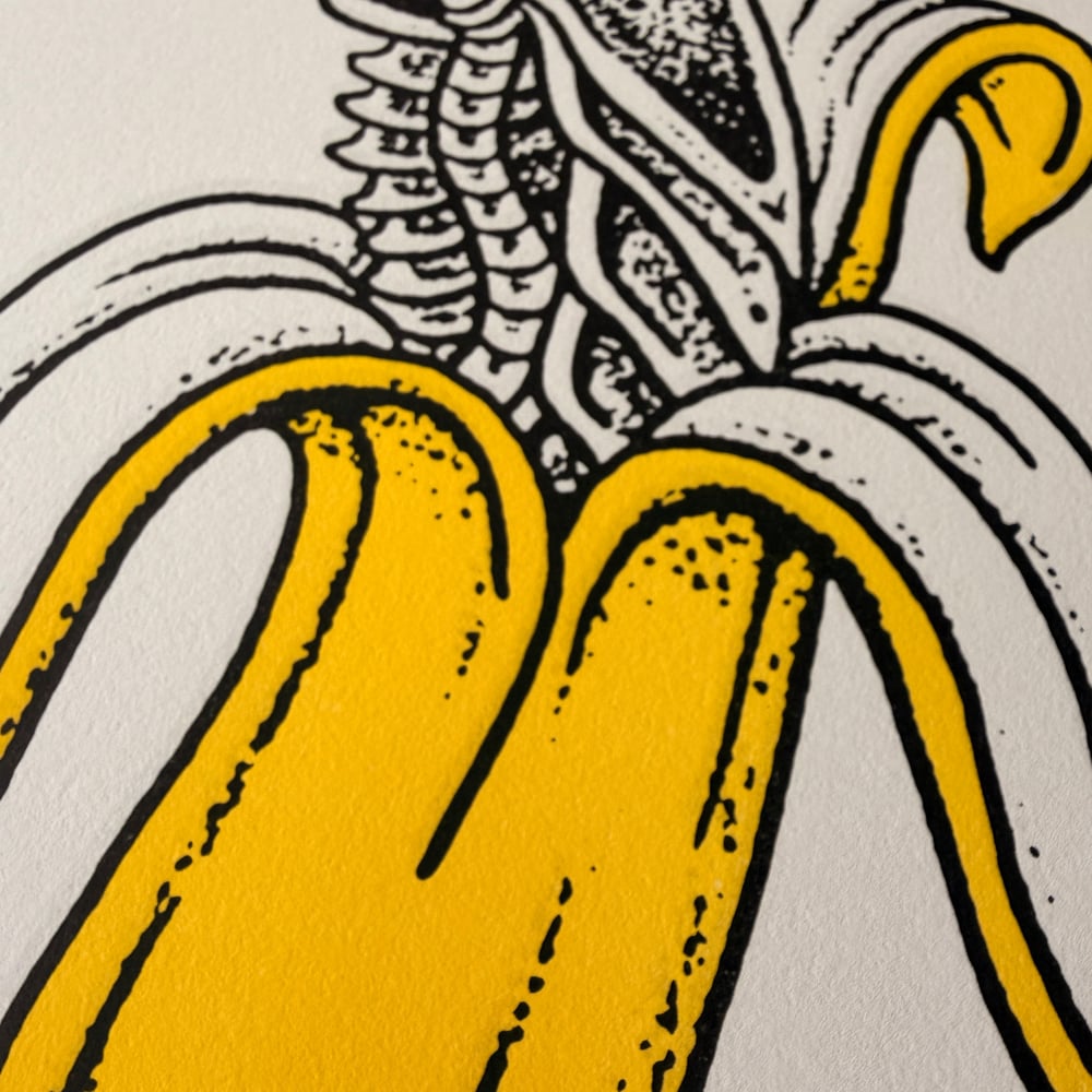 Bananomorph Riso Print 