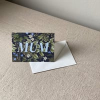 Mini "MUM" A7 Greetings Card 