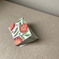 Mini Clementine A7 Greetings Card 