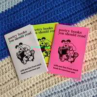 poetry books you should read zine 