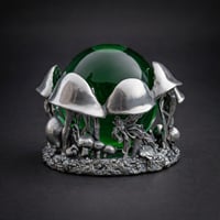 Mushroom Crystal Ball Stand