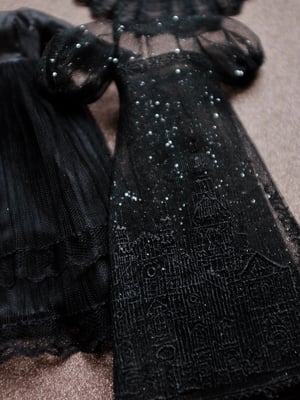 Image of Lounging Linda ~ Black Lucy Set