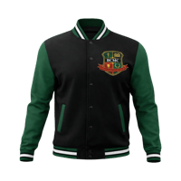 Image 1 of BCMC HBCU Letterman Jacket (GREEN)