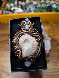 Image 1 of Ammonite sea witch pendant 