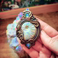 Image 5 of Ammonite sea witch pendant 