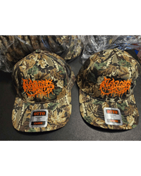 Image 3 of Embroidered Otto Brand Realtree Hat New Logo Orange