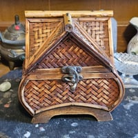 Image 6 of Altar Box for Manifesting, Charging, Spellwork and Intention Setting - Wood House Box